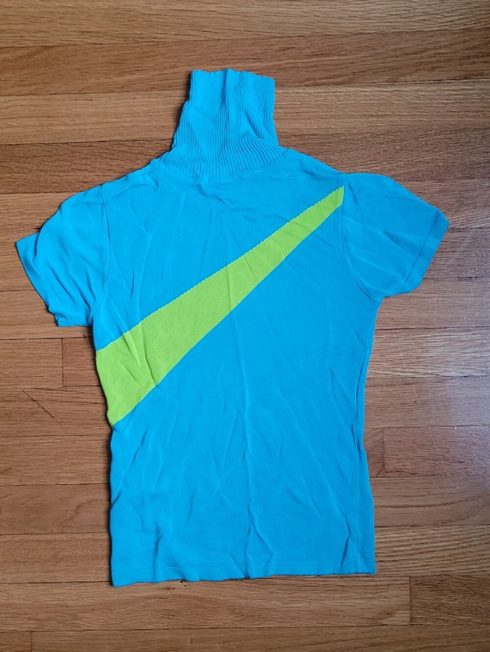 VERSUS GIANNI VERSACE COLORBLOCK TOP MADE IN ITALY - Picture 6 of 13